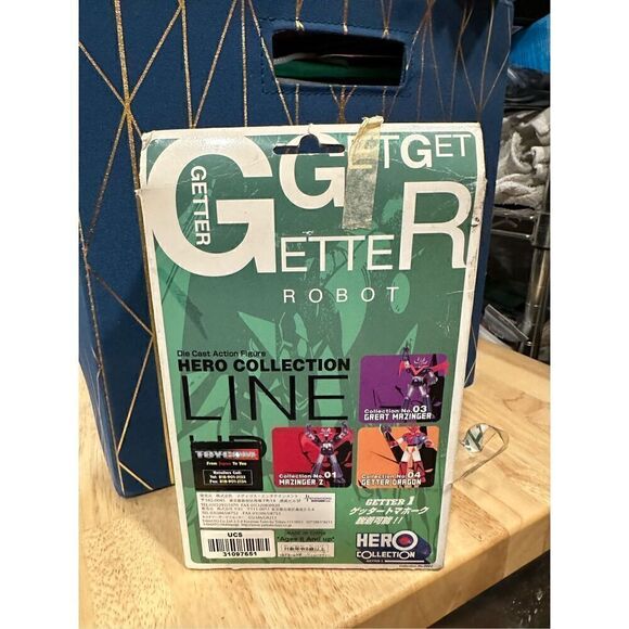 Bandai Hero Collection GETTER 1 Action Figure BANDAI Damaged Box - Picture 5 of 8